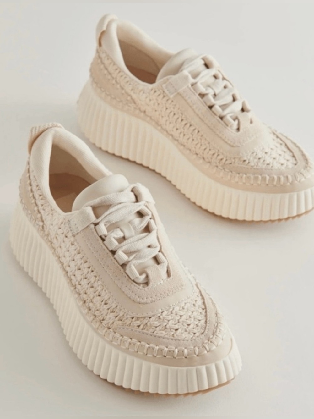 Dolce Vita Dolen Platform Sneakers 8.5 - Picture 2 of 10